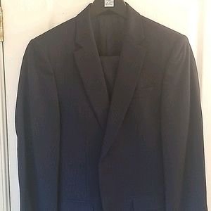 Hugo Boss blue suit